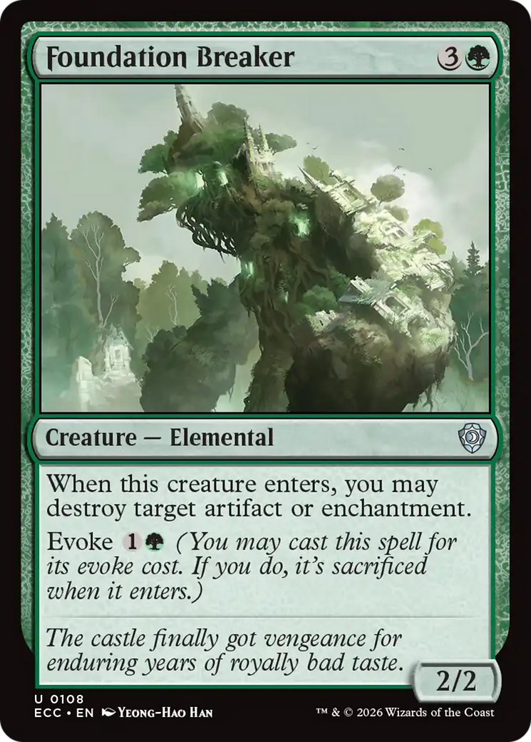 Foundation Breaker [Lorwyn Eclipsed Commander]