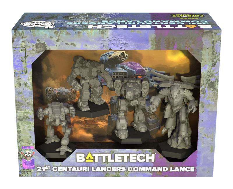 BattleTech: 21st Centauri Lancers Command Lance Force Pack