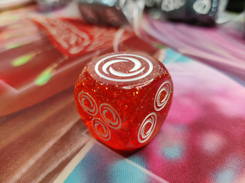 Thai Cards: Flesh & Blood Glitter Resource Dice (25mm)