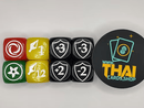 Thai Cards: Solid Flesh & Blood Dice (20mm)