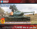 Rubicon Models T-34/85 Mid & Late War Soviet Medium Tank