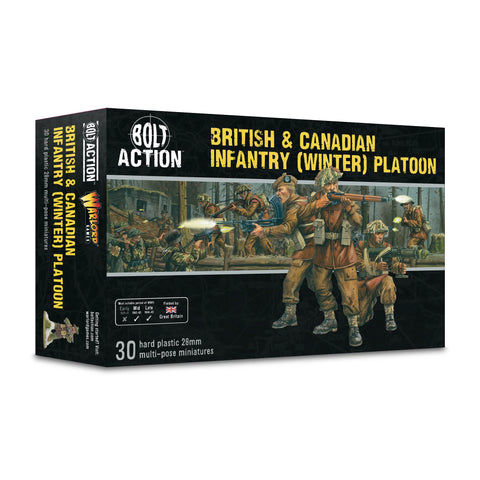 Bolt Action: British & Canadian Infantry (WInter) Platoon