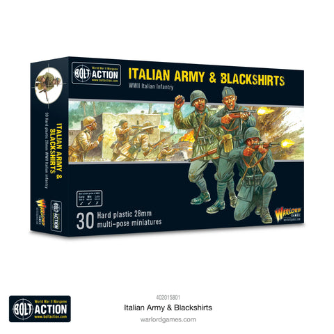 Bolt Action: Italian Army & Blackshirts