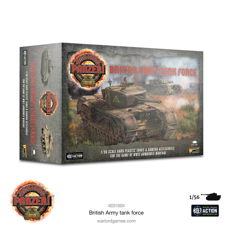 Achtung Panzer!: British Army Tank Force