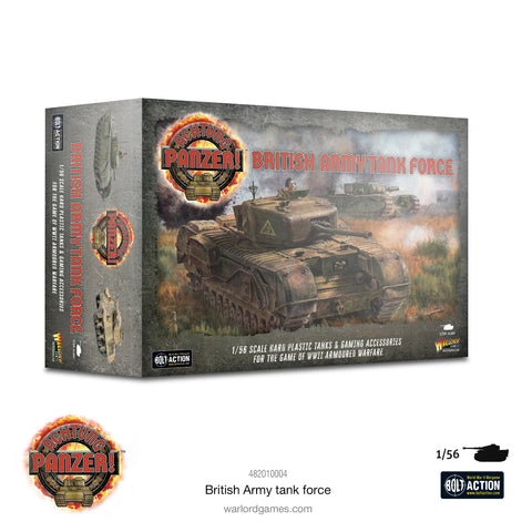 Achtung Panzer!: British Army Tank Force