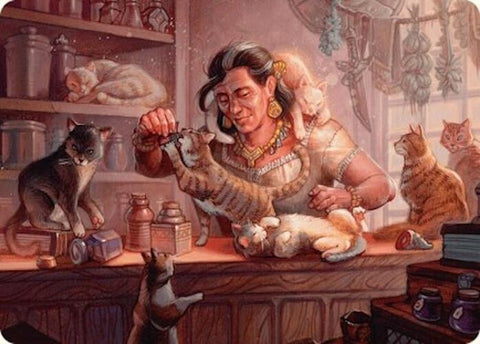 Cat Collector Art Card (1/54) [Foundations Art Series]