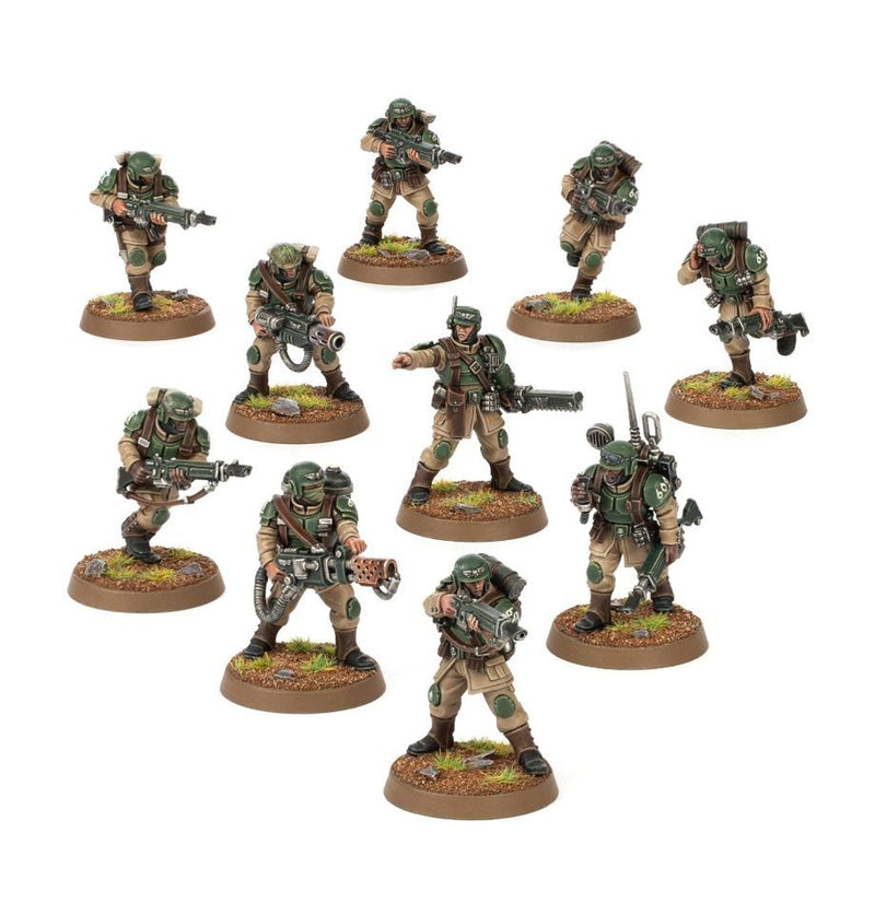 Warhammer 40K: Astra Militarum- Cadian Shock Troops