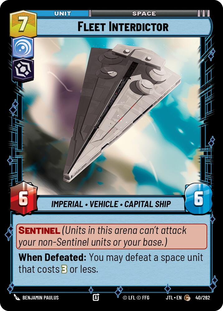 Fleet Interdictor (040/262) (040/257) [Jump to Lightspeed]