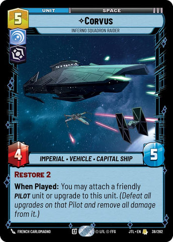 Corvus - Inferno Squadron Raider (038/262) (038/257) [Jump to Lightspeed]