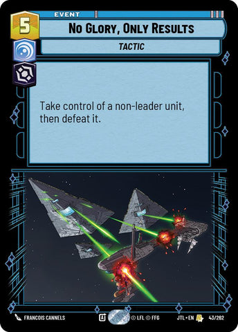 No Glory, Only Results (043/262) (043/257) [Jump to Lightspeed]