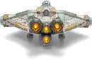 Star Wars Micro Galaxy Squadron Ghost Series 3-15-Inch Vehicle with Motion Activated Lights, Sounds, and 4 Micro Figures