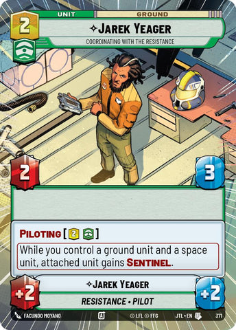 Jarek Yeager - Coordinating With The Resistance (371) (Hyperspace) (371) [Jump to Lightspeed]