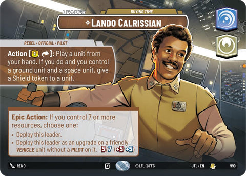 Lando Calrissian - Buying Time (999) (Showcase) (999) [Jump to Lightspeed]
