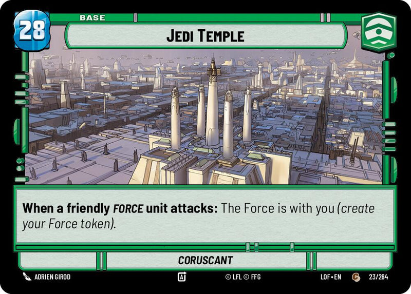 Jedi Temple // Experience (023/264 // T01/T03) (023/264 // T01/T03) [Legends of the Force]