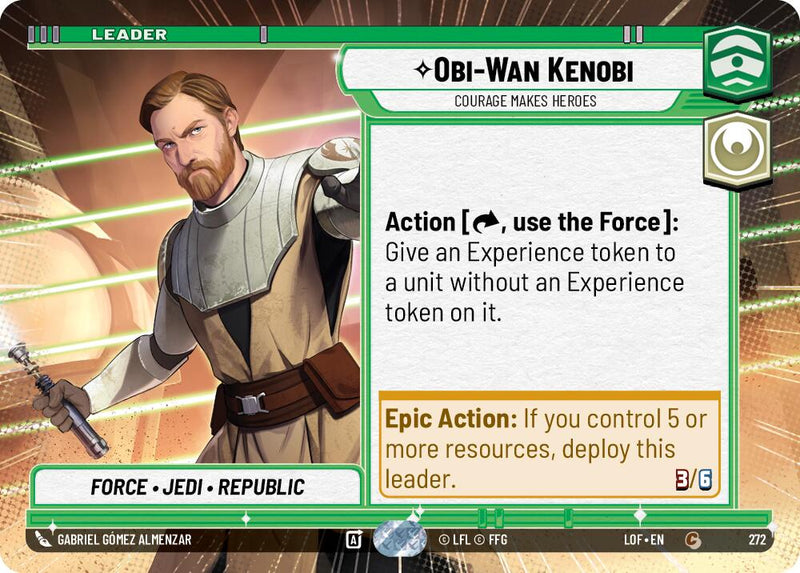 Obi-Wan Kenobi - Courage Makes Heroes (272) (Hyperspace) (272) [Legends of the Force]