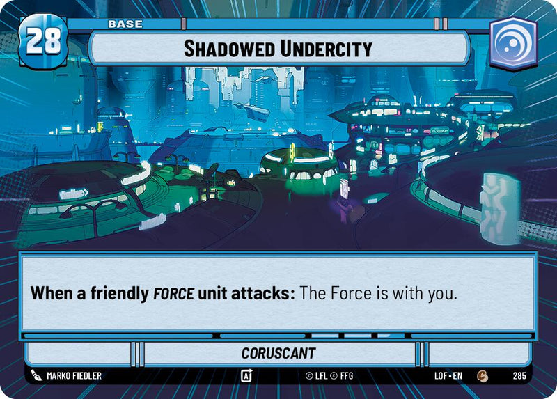 Shadowed Undercity // Experience (285 // t01) (Hyperspace) (285 // T01) [Legends of the Force]