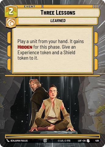 Three Lessons (489) (Hyperspace) (489) [Legends of the Force]