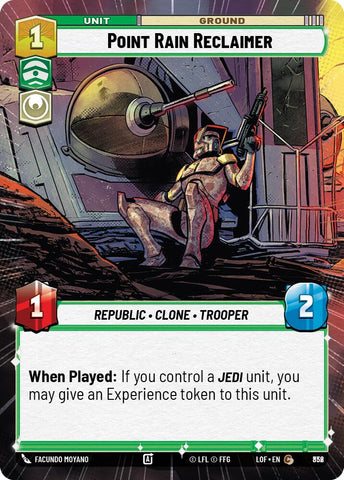 Point Rain Reclaimer (832) (Hyperspace Foil) (832) [Legends of the Force]