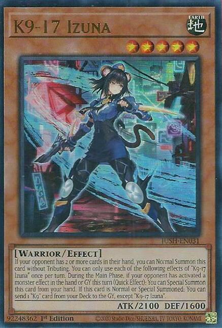 K9-17 Izuna [JUSH-EN031] Ultra Rare