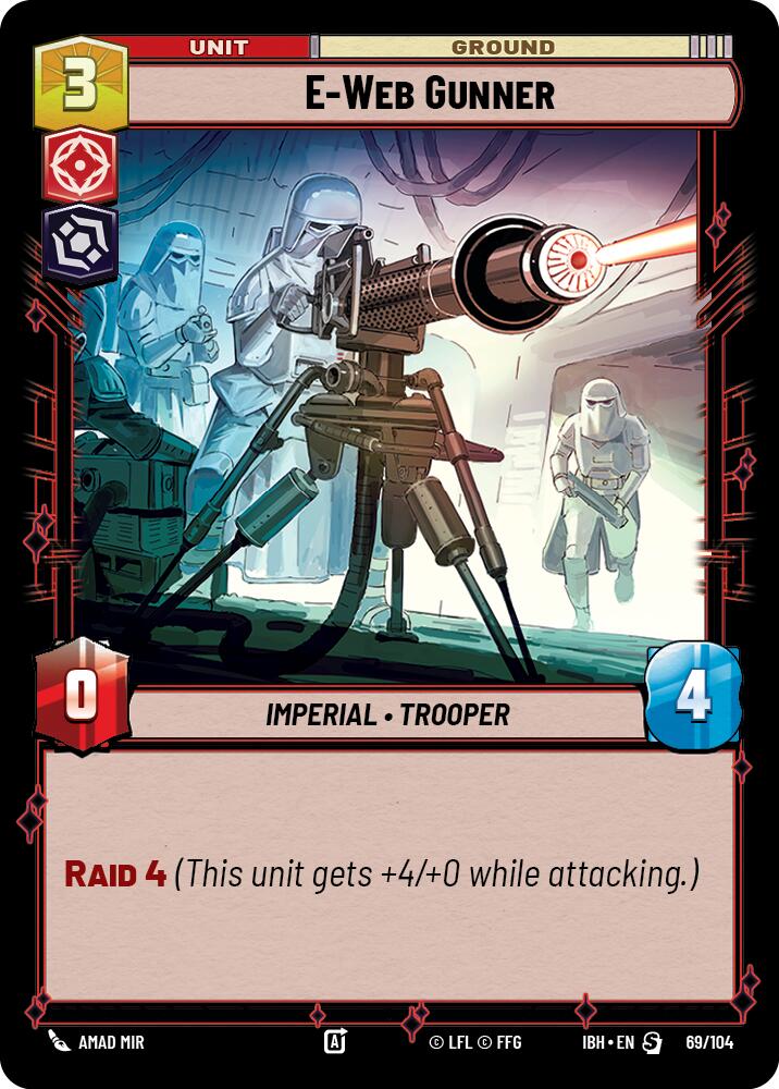 E-Web Gunner (69/104) (69/104) [Intro Battle: Hoth]