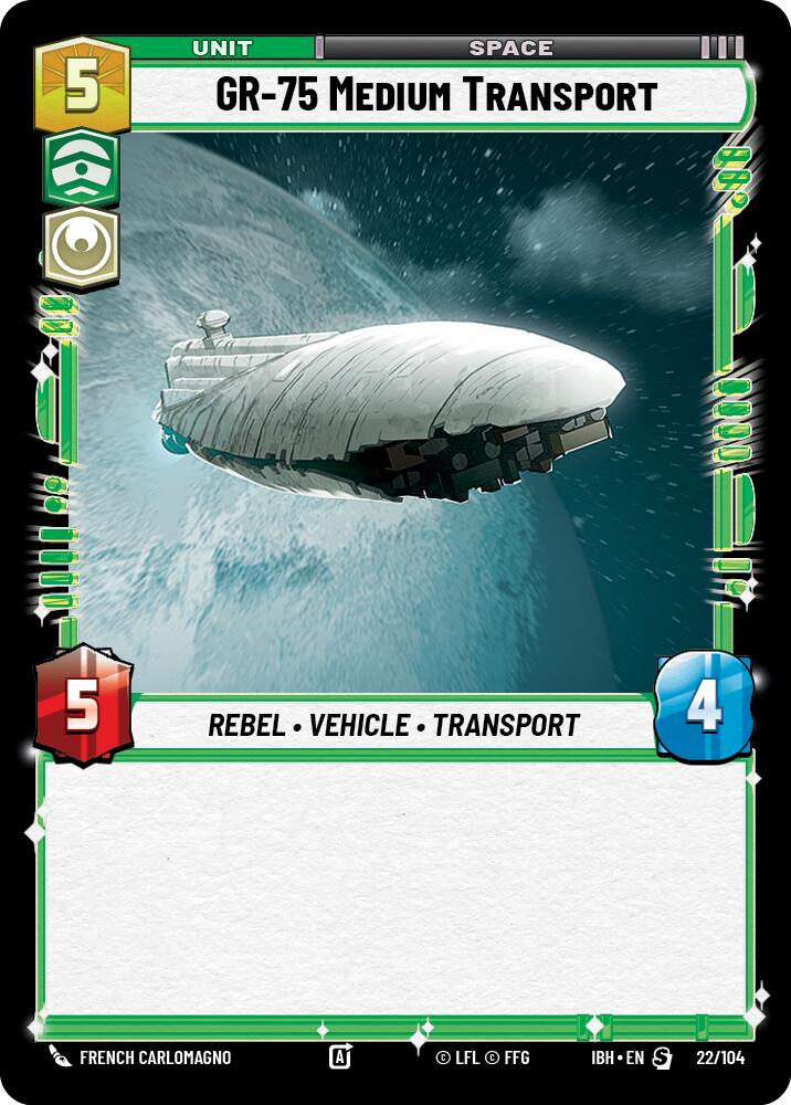 GR-75 Medium Transport (22/104) (22/104) [Intro Battle: Hoth]