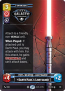 Darth Maul's Lightsaber (108) (108) [Organized Play Promos]