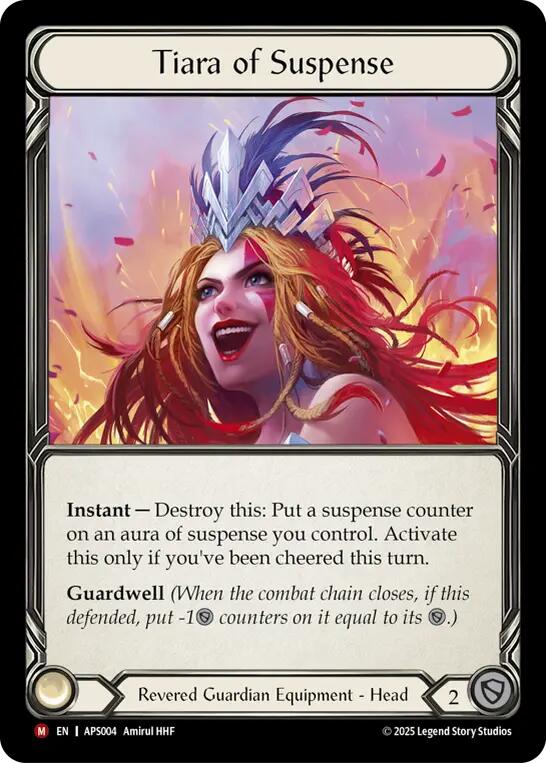 Tiara of Suspense [APS004] (Armory Deck: Pleiades)  Rainbow Foil