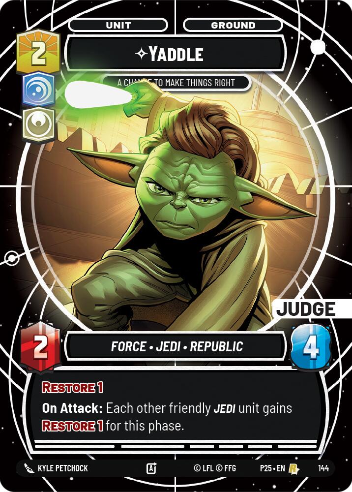 Yaddle - A Chance To Make Things Right (144) (144) [Judge Promos]