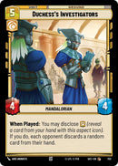 Duchess's Investigators (733) (Foil) (733) [Secrets of Power]