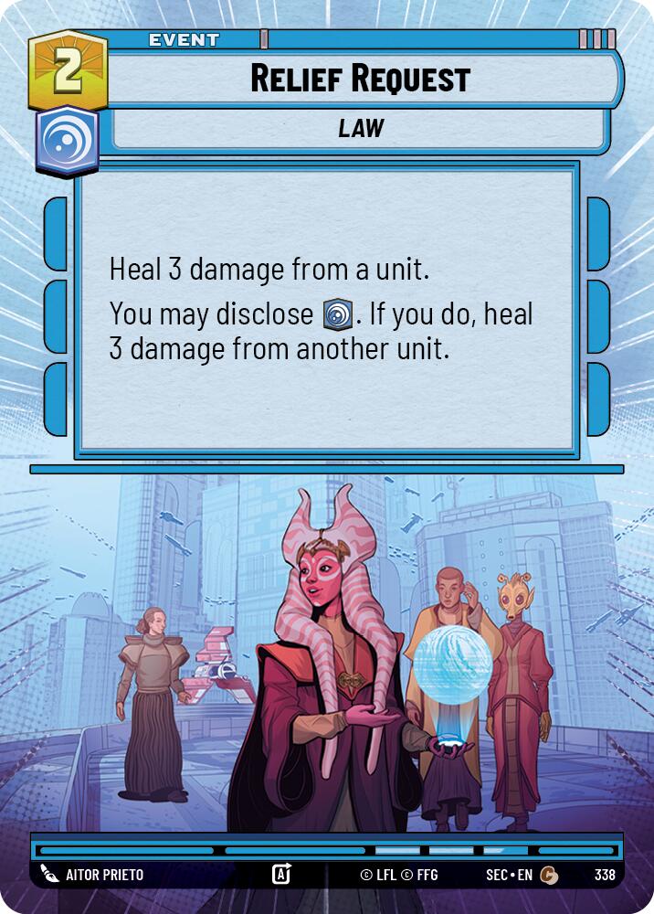 Relief Request (338) (Hyperspace) (338) [Secrets of Power]
