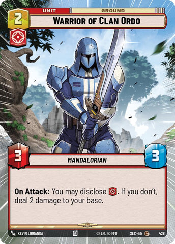 Warrior of Clan Ordo (428) (Hyperspace) (428) [Secrets of Power]