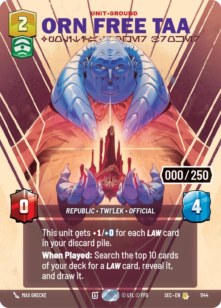 Orn Free Taa - Political Power Broker (Serialized) (1144) (1144) [Secrets of Power]