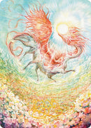 Eirdu, Carrier of Dawn Art Card (Gold-Stamped Signature) [Lorwyn Eclipsed Art Series]