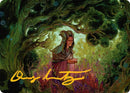 Bloom Tender Art Card (Gold-Stamped Signature) [Lorwyn Eclipsed Art Series]