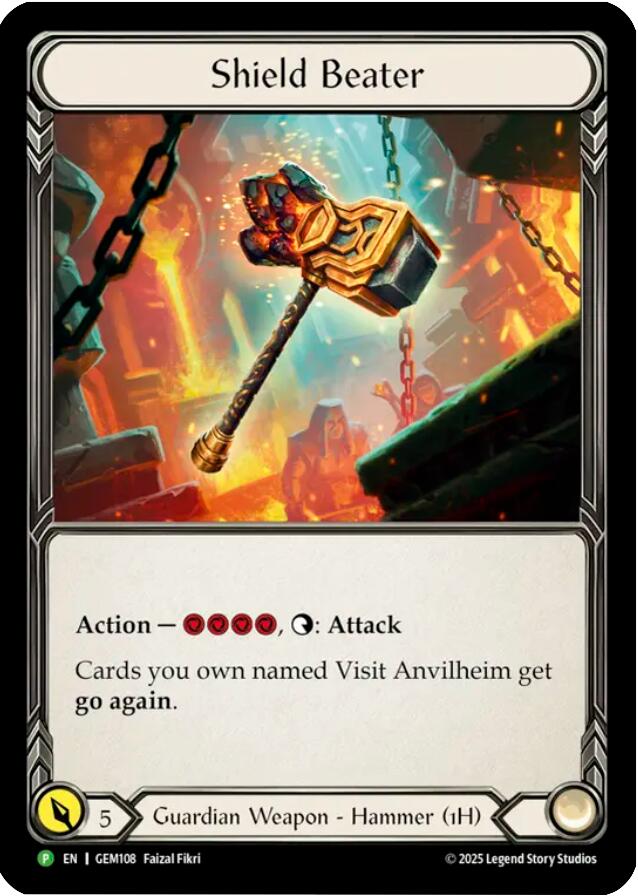 Shield Beater [GEM108] (GEM Pack 4)  Cold Foil