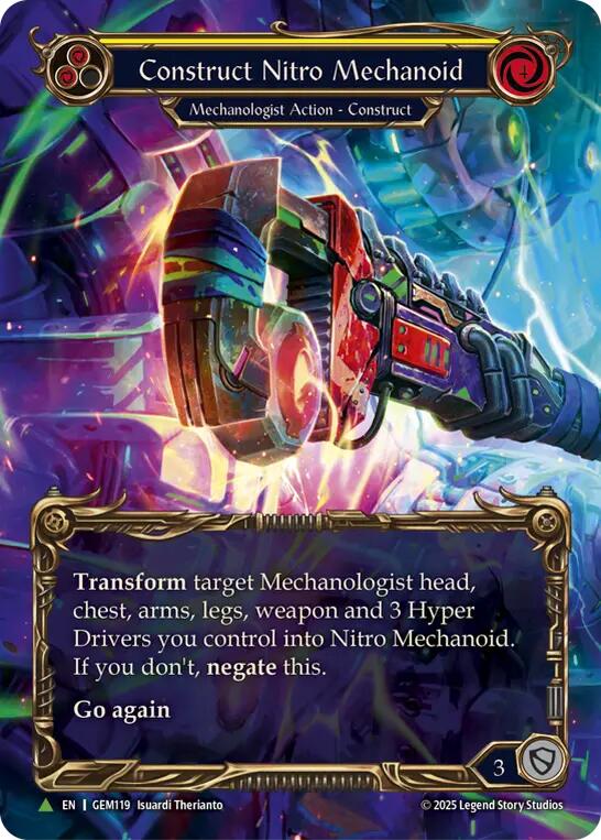 Construct Nitro Mechanoid [GEM119] (GEM Pack 4)
