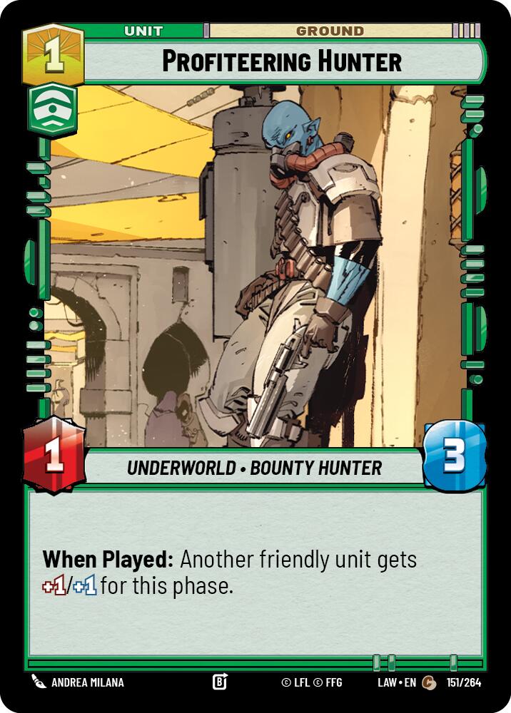 Profiteering Hunter (151/264) (151/264) [A Lawless Time]