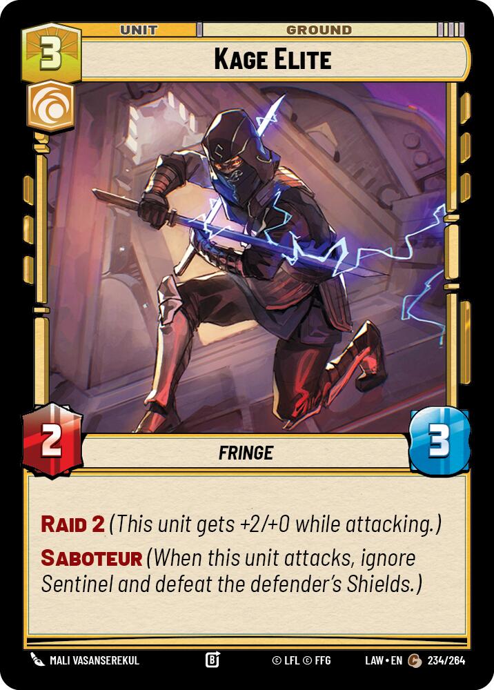 Kage Elite (234/264) (234/264) [A Lawless Time]