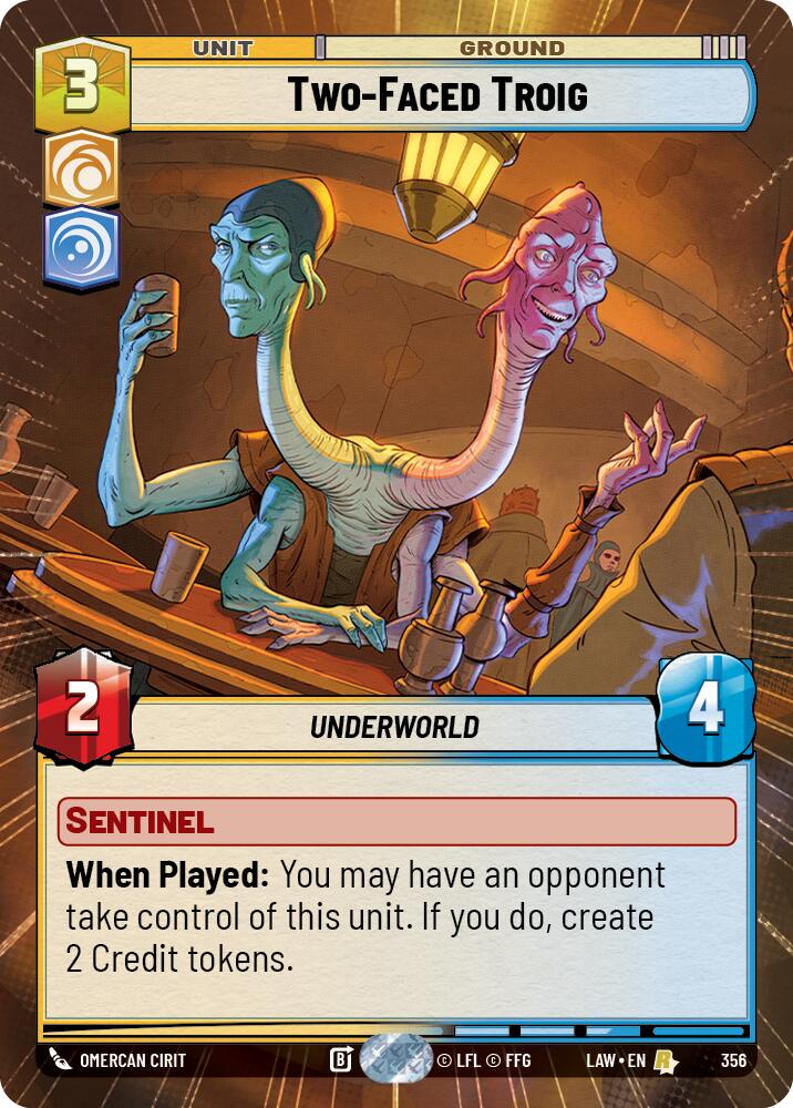 Two-Faced Troig - (356) (Hyperspace) (356) [A Lawless Time]