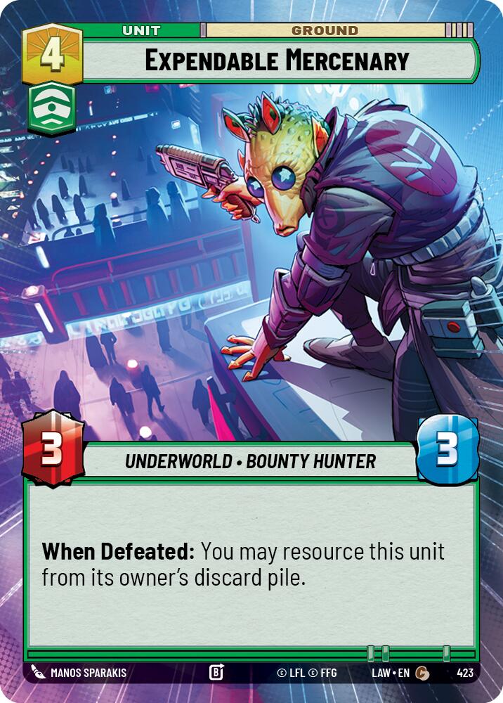 Expendable Mercenary (423) (Hyperspace) (423) [A Lawless Time]