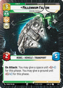 Millennium Falcon - Dodgin Patrols (332) (Hyperspace Foil) (332) [A Lawless Time]