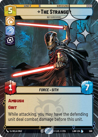 The Stranger - No Survivors (350) (Hyperspace Foil) (350) [A Lawless Time]