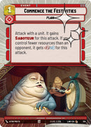 Commence the Festivities (466) (Hyperspace Foil) (466) [A Lawless Time]