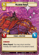 Milodon Rider (504) (Hyperspace Foil) (504) [A Lawless Time]