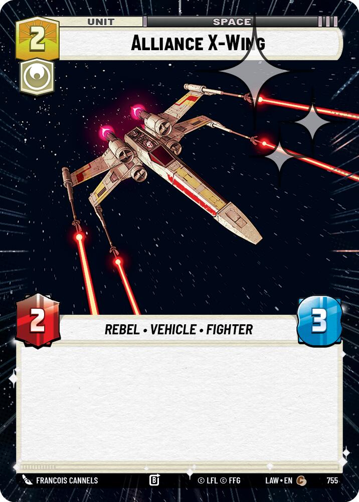Alliance X-Wing (517) (Hyperspace Foil) (517) [A Lawless Time]