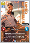 Lando Calrissian - Trust Me (1141) (Serialized) (Rose Gold) (1141) [Secrets of Power]