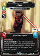 Maul - Master of the Shadow Collective (5) (Top 4) (5) [Organized Play Promos]