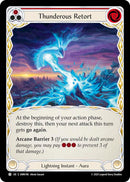 Thunderous Retort (Red) [OMN196] (Omens of the Third Age)