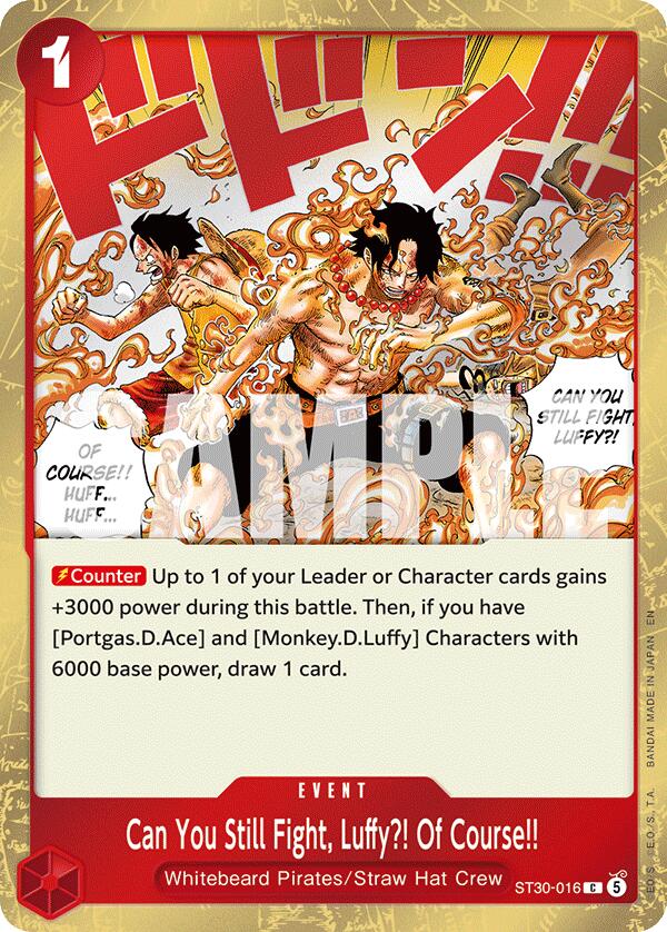 Can You Still Fight, Luffy?! Of Course!! [Starter Deck EX: Gear 5]