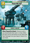 Trask Walker (635) (Hyperspace Foil) (635) [Ashes of the Empire]